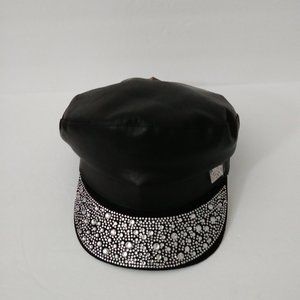 Steve Madden Beautiful Embellished Brim Hat